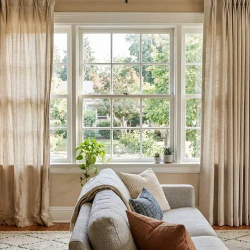 On-Site Curtain Replacement Service (Single Set)