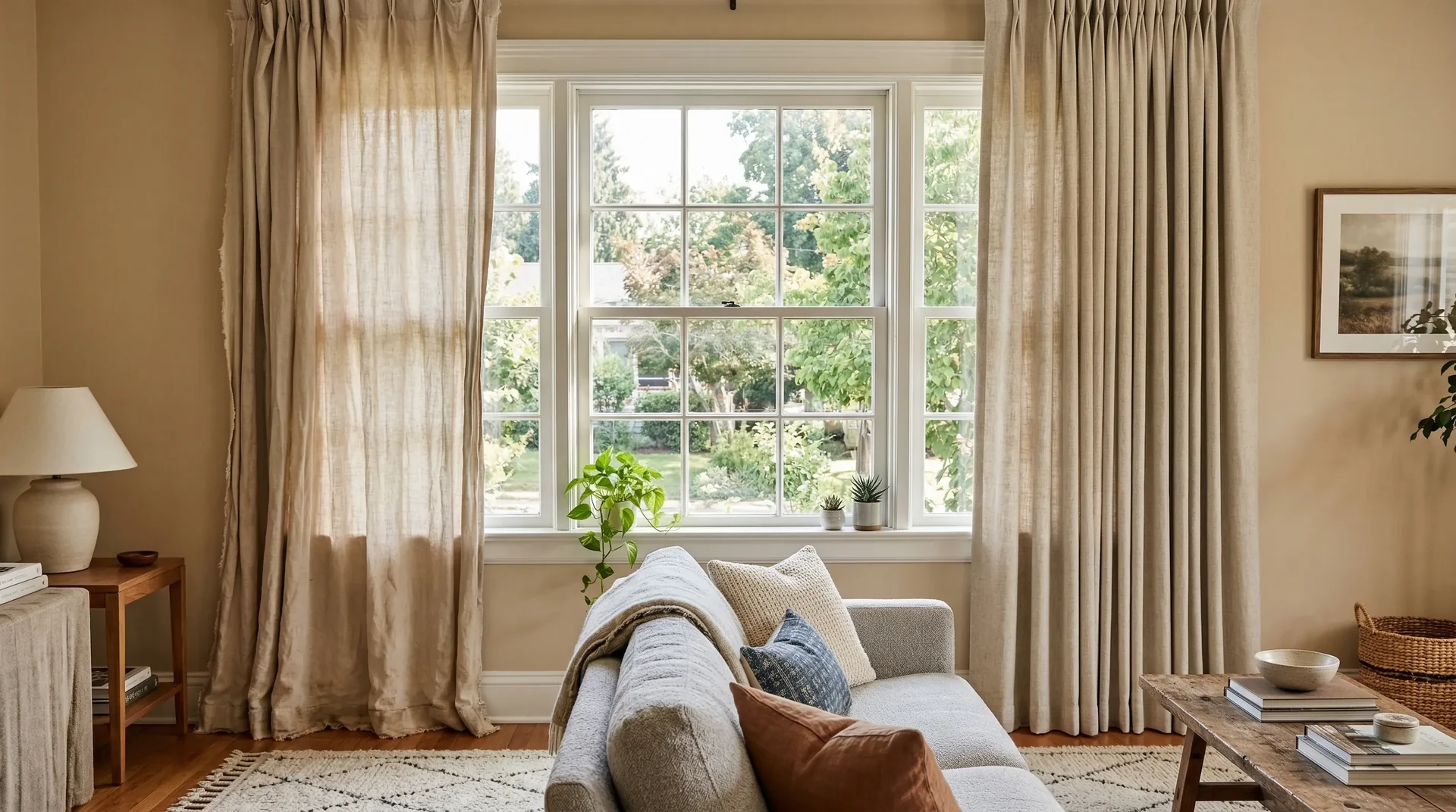 On-Site Curtain Replacement Service (Single Set)