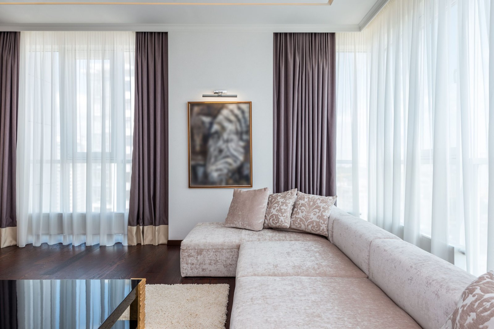 Three-Bedroom Full Curtain Replacement Service