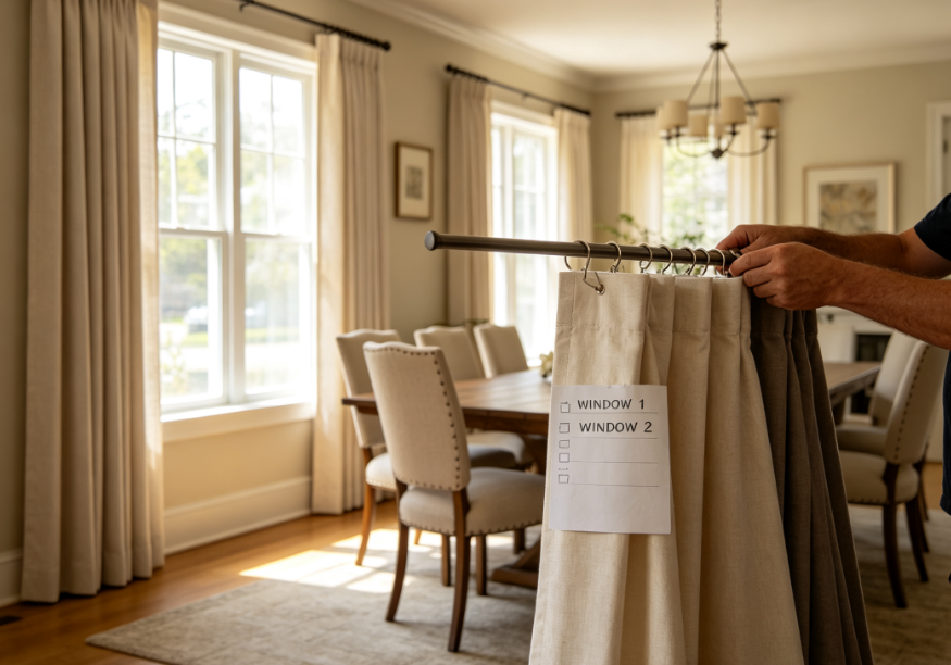 Comprehensive Whole-House Curtain Replacement Service