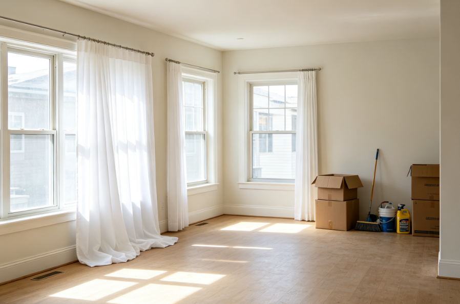 Whole-Home Curtain Removal And Re-Installation Service