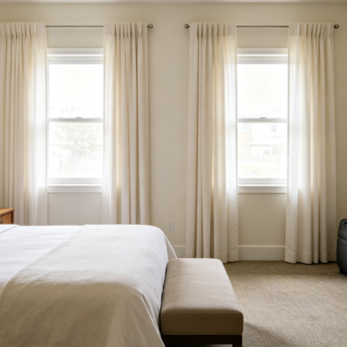 Multi-Room Curtain Removal and Installation Service